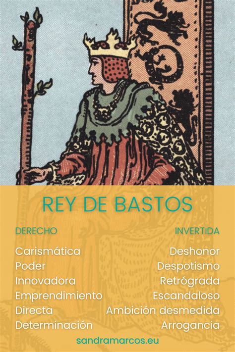 rey de bastos tarot significado amor|Rey de bastos tarot